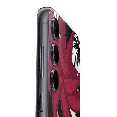 NFL San Francisco 49ers Tropical Print Galaxy S24 Plus Skin