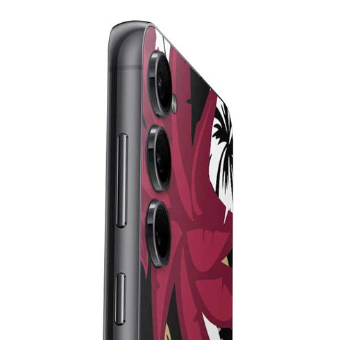 NFL San Francisco 49ers Tropical Print Galaxy S25 Skin