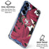 NFL San Francisco 49ers Tropical Print Galaxy S25 Clear Case
