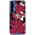 NFL San Francisco 49ers Tropical Print Galaxy S25 Plus Clear Case