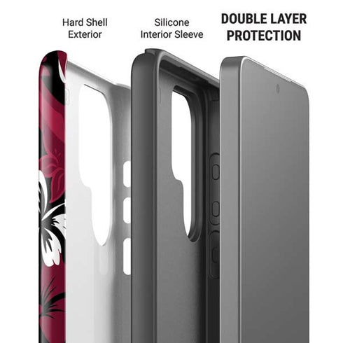 NFL San Francisco 49ers Tropical Print Galaxy S26 Ultra Impact Case