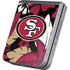 NFL San Francisco 49ers Tropical Print Galaxy Z Flip6 Skin
