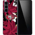 NFL San Francisco 49ers Tropical Print Galaxy Z Fold5 5G Skin