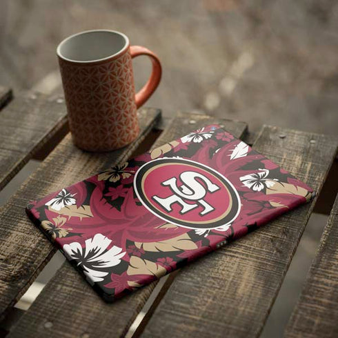NFL San Francisco 49ers Tropical Print iPad Skins