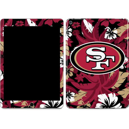 NFL San Francisco 49ers Tropical Print iPad Skins