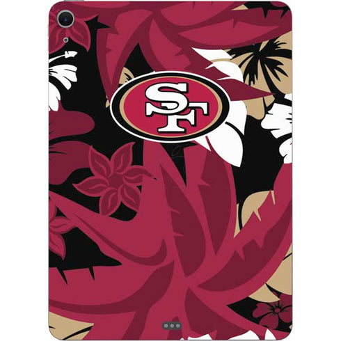 NFL San Francisco 49ers Tropical Print Apple iPad Air Skin