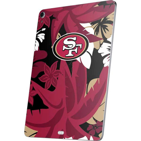 NFL San Francisco 49ers Tropical Print Apple iPad Air Skin