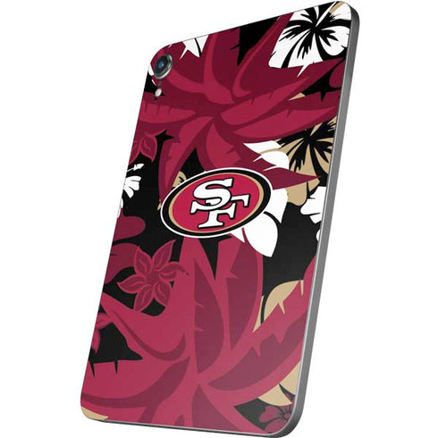 NFL San Francisco 49ers Tropical Print Apple iPad Mini Skin