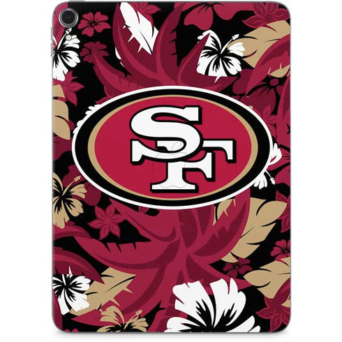 NFL San Francisco 49ers Tropical Print Apple iPad Pro Skin