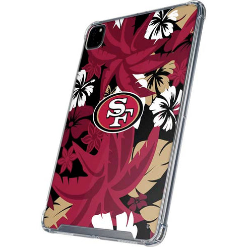 NFL San Francisco 49ers Tropical Print iPad Cases