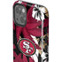 NFL San Francisco 49ers Tropical Print iPhone 15 Impact Case