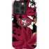 NFL San Francisco 49ers Tropical Print iPhone 15 Pro Impact Case