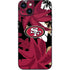 NFL San Francisco 49ers Tropical Print iPhone 15 Skin