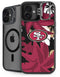 NFL San Francisco 49ers Tropical Print iPhone 16 Kickstand Case