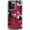NFL San Francisco 49ers Tropical Print iPhone 16 Pro Clear Case