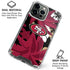 NFL San Francisco 49ers Tropical Print iPhone 16 Pro Clear Case