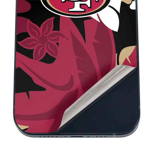 NFL San Francisco 49ers Tropical Print iPhone 16 Skin