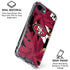 NFL San Francisco 49ers Tropical Print iPhone 16e Clear Case