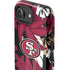 NFL San Francisco 49ers Tropical Print iPhone 16e Impact Case