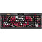 NFL San Francisco 49ers Tropical Print K95 RGB PLATINUM Mechanical Gaming Keyboard Skin
