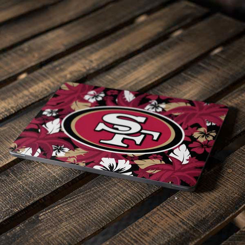 NFL San Francisco 49ers Tropical Print Apple MacBook Air Skin