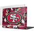 NFL San Francisco 49ers Tropical Print MacBook Pro 14in (2021-24) Case plus Skin