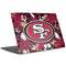 NFL San Francisco 49ers Tropical Print MacBook Skins