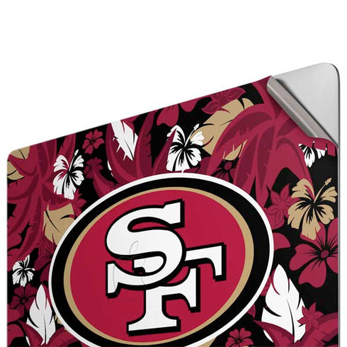 NFL San Francisco 49ers Tropical Print Apple MacBook Pro 16-inch Skin