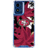NFL San Francisco 49ers Tropical Print Moto G 5G (2024) Clear Case