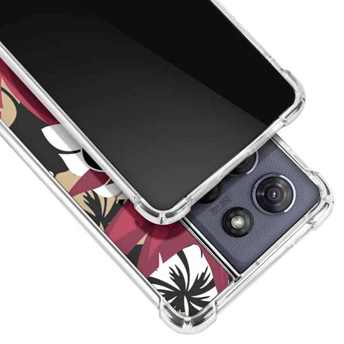 NFL San Francisco 49ers Tropical Print Moto G Power 5G (2025) Clear Case