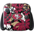 NFL San Francisco 49ers Tropical Print Nintendo Switch 2 (2025) with Joy-Con Skin