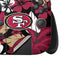 NFL San Francisco 49ers Tropical Print Nintendo Switch 2 (2025) Joy-Con Controller Skin