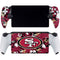 NFL San Francisco 49ers Tropical Print PlayStation Portal Remote Player Skin
