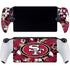NFL San Francisco 49ers Tropical Print PlayStation Portal Remote Player Skin