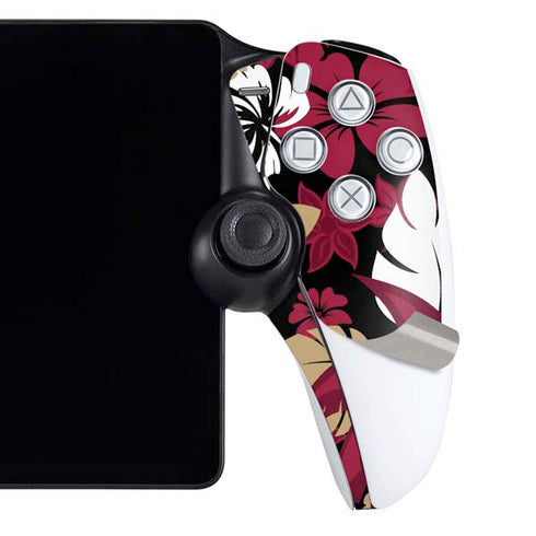 NFL San Francisco 49ers Tropical Print PlayStation Portal Remote Player Skin