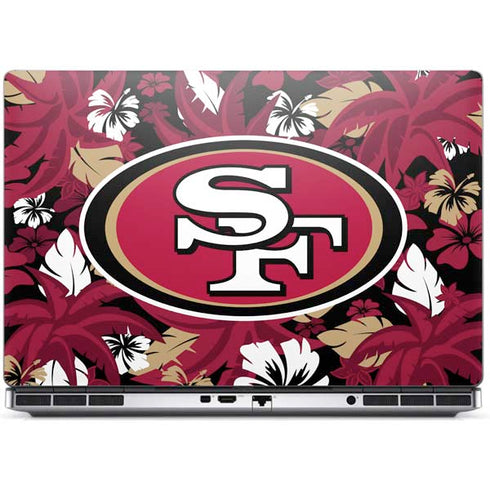 NFL San Francisco 49ers Tropical Print Dell Precision Skin