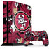 NFL San Francisco 49ers Tropical Print PlayStation PS4 Skins