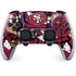 NFL San Francisco 49ers Tropical Print PS5 DualSense Edge Pro Controller Skin
