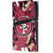 NFL San Francisco 49ers Tropical Print PS5 Pro Console Skin