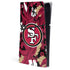 NFL San Francisco 49ers Tropical Print PS5 Slim Digital Edition Console Skin