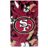 NFL San Francisco 49ers Tropical Print PS5 Slim Digital Edition Console Skin