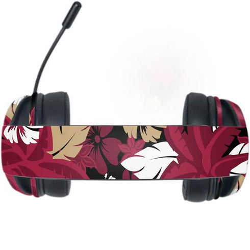 NFL San Francisco 49ers Tropical Print Razer Kraken X Skin