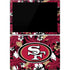 NFL San Francisco 49ers Tropical Print Surface Pro 7 Skin