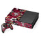NFL San Francisco 49ers Tropical Print Xbox One Console and Controller Bundle Skin