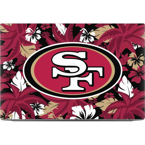 NFL San Francisco 49ers Tropical Print Dell XPS Skin