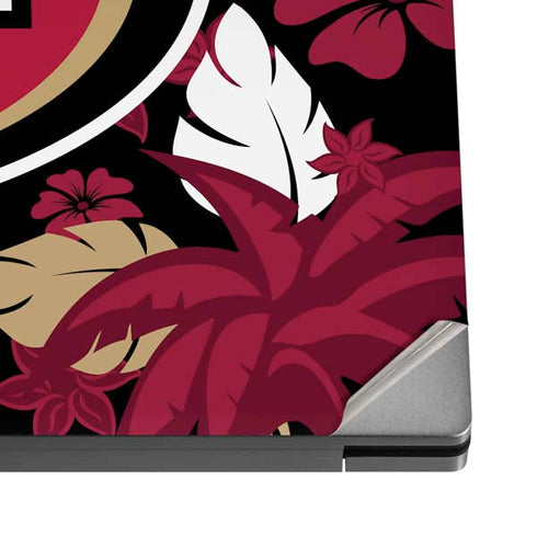 NFL San Francisco 49ers Tropical Print Dell XPS Skin