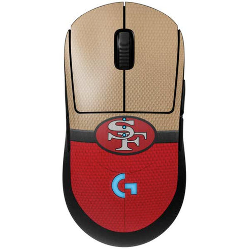NFL San Francisco 49ers Vintage G Pro Wireless Gaming Mouse Skin