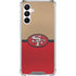 NFL San Francisco 49ers Vintage Galaxy A16 5G Clear Case