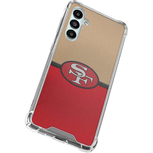NFL San Francisco 49ers Vintage Galaxy A16 5G Clear Case
