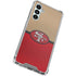 NFL San Francisco 49ers Vintage Galaxy A16 5G Clear Case